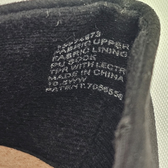 Torrid Black Pointed Toe Flats Extra Wide Width WW Size 10.5 - Picture 7 of 12